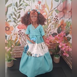 11.5 Inch Doll Bohemain Wrap Dress